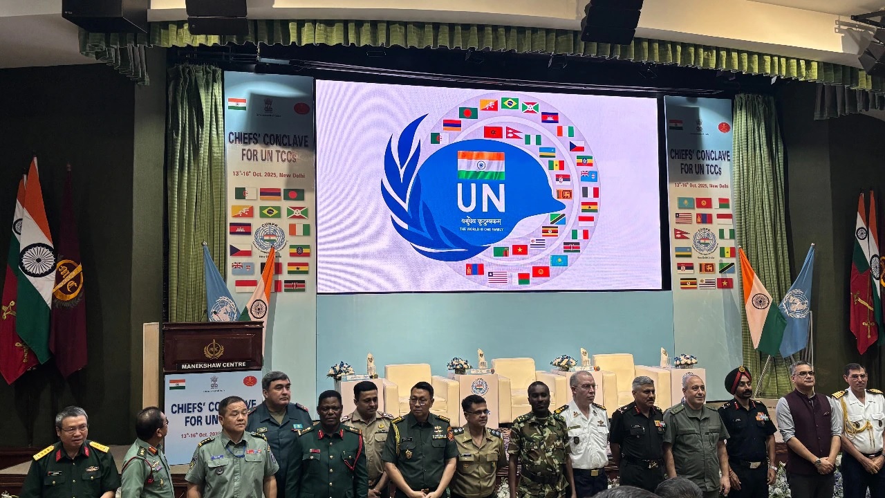 United Nations Troop Contributing Countries’ Chiefs Conclave will be hosted by the Indian Army in New Delhi from October 14 to 16