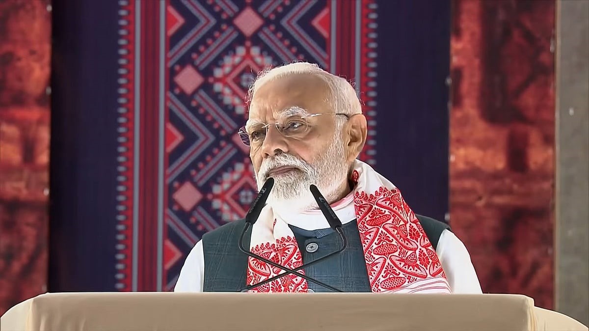 PM Modi unveils development projects worth ₹6,500 crore in Assam