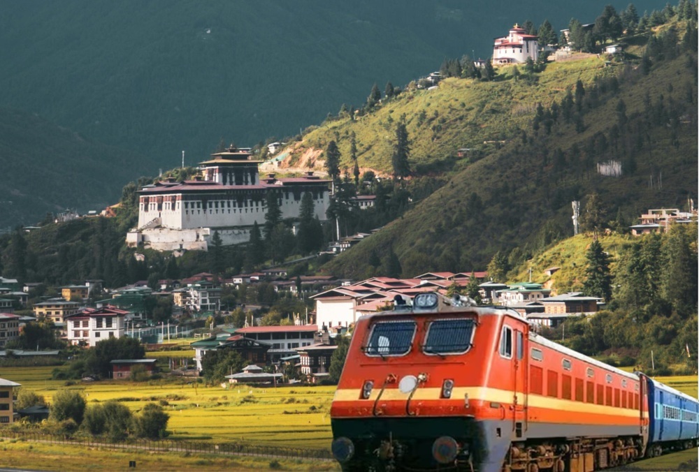 India and Bhutan have decided to build two cross-border railway lines